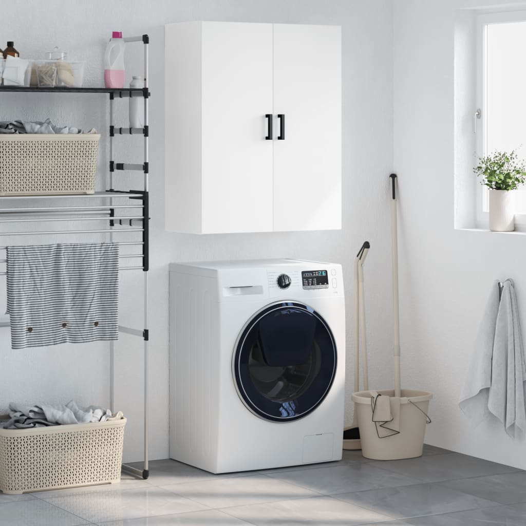 vidaXL Nástenná skrinka biela 69,5x34x90 cm