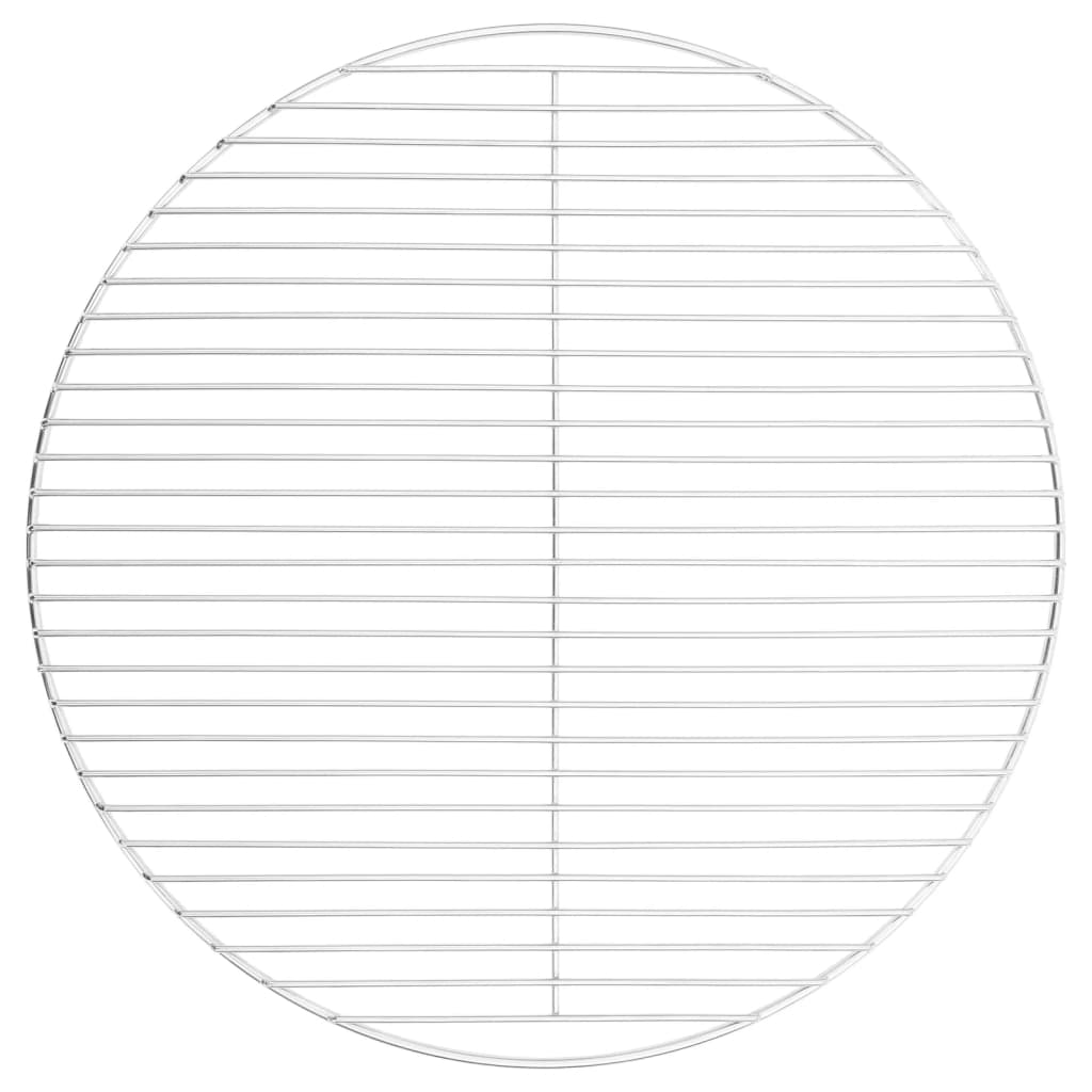 vidaXL Grilovací rošt okrúhly Ø54 cm 304 nerezová oceľ