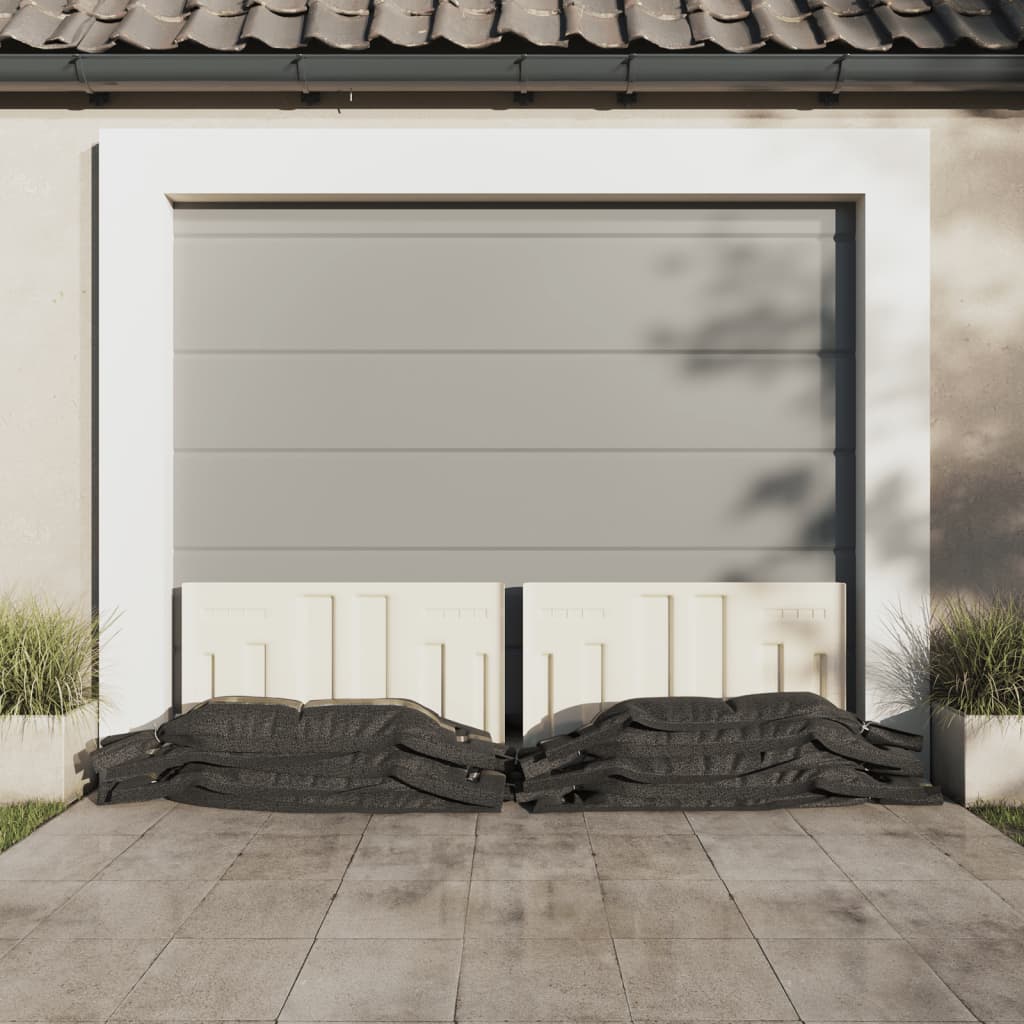 vidaXL Vrecia na piesok 25 ks tmavo zelené 103x25 cm HDPE