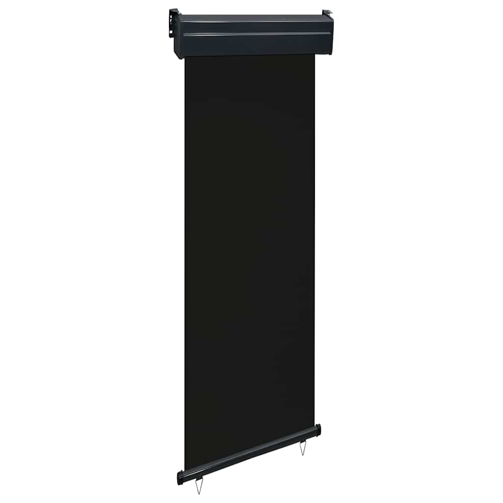 E-shop vidaXL Bočná markíza na balkón 65x250 cm, čierna