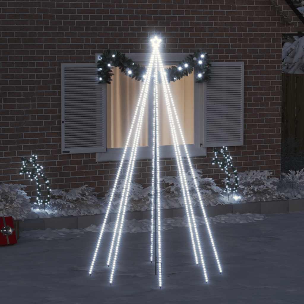 E-shop vidaXL LED vodopádové svetlá na vianočný stromček interiér a exteriér 400 LED diód 2,5 m
