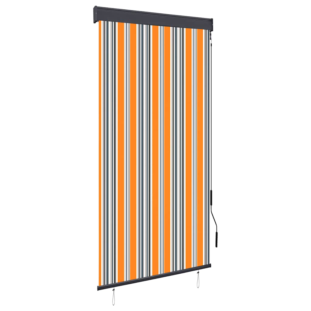 E-shop vidaXL Vonkajšia zatemňovacia roleta 80x250 cm žltá a modrá
