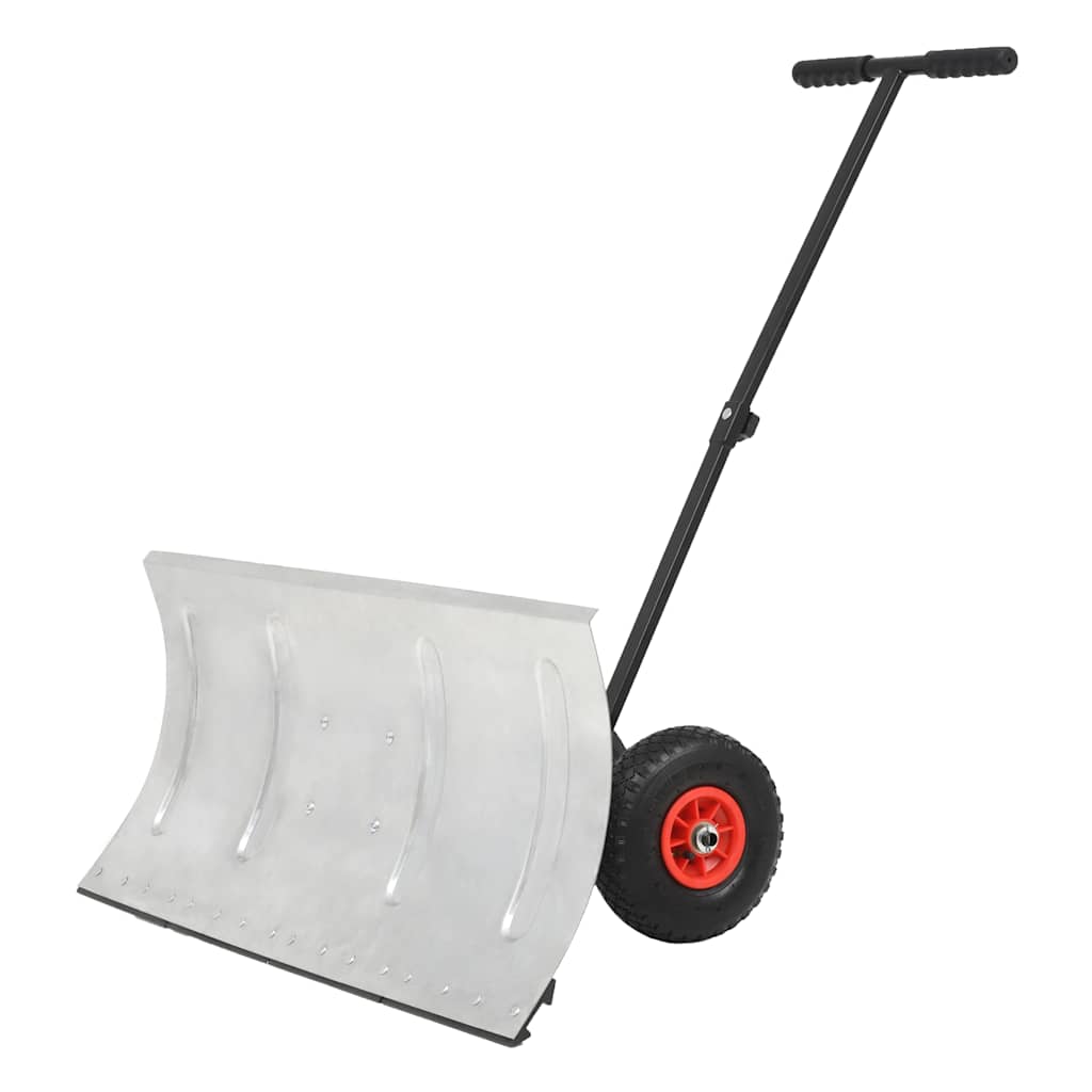 E-shop vidaXL Ručný snežný pluh s kolesami, 100x44 cm