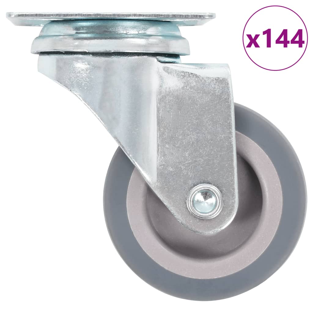 E-shop vidaXL Otočné kolieska 144 ks, 50 mm