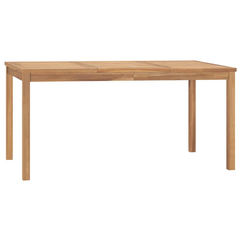 E-shop vidaXL Záhradný jedálenský stôl 160x80x77 cm teakový masív