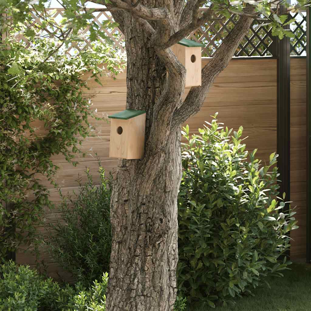 E-shop vidaXL Vtáčie búdky 10 ks 12x12x22 cm jedľové drevo