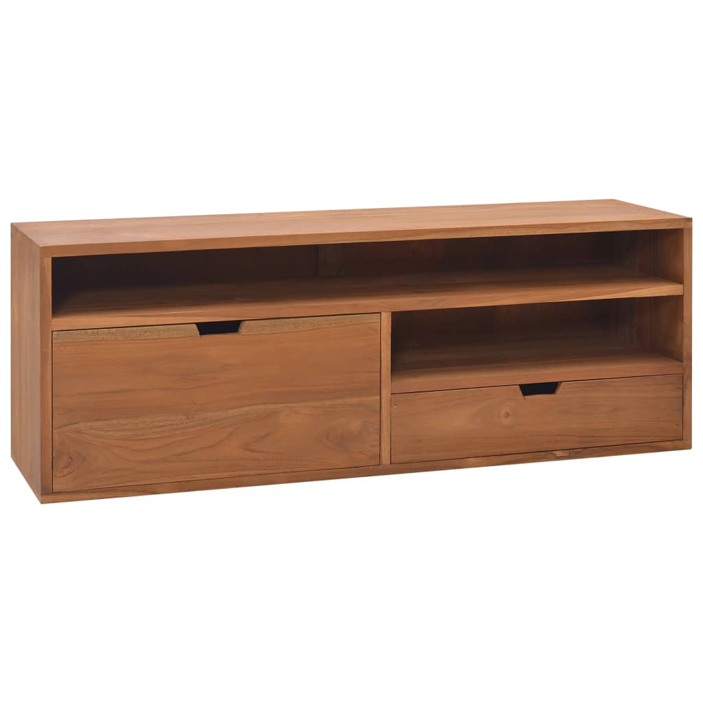 E-shop vidaXL TV skrinka 110x30x40 cm masívne teakové drevo