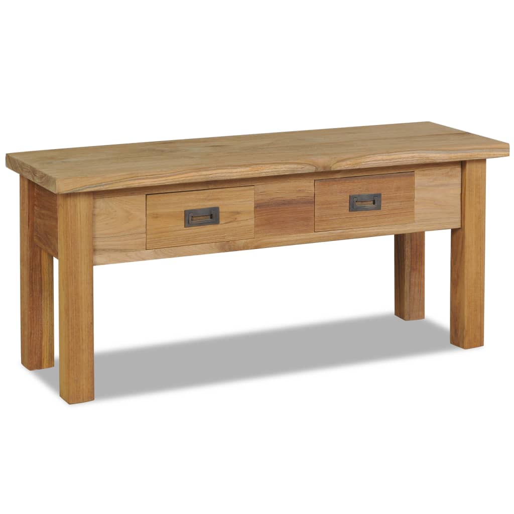 E-shop vidaXL Lavička do chodby, teakový masív 90x30x40 cm