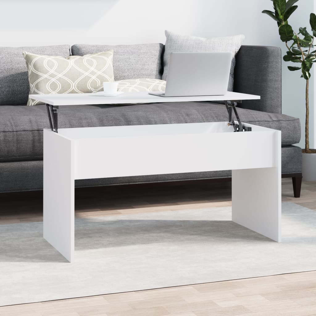 E-shop vidaXL Konferenčný stolík biely 102x50,5x52,5 cm spracované drevo
