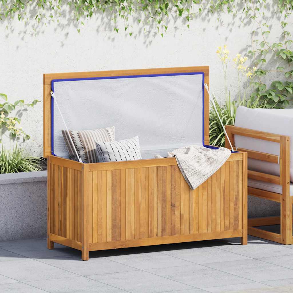 E-shop vidaXL Záhradný box 114x50x58 cm masívne teakové drevo
