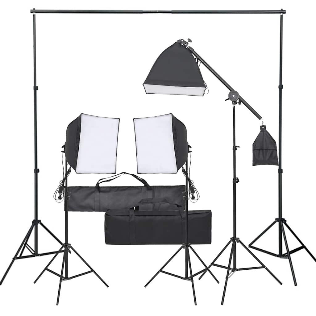 E-shop vidaXL Fotografické štúdiové vybavenie so sadou osvetlenia