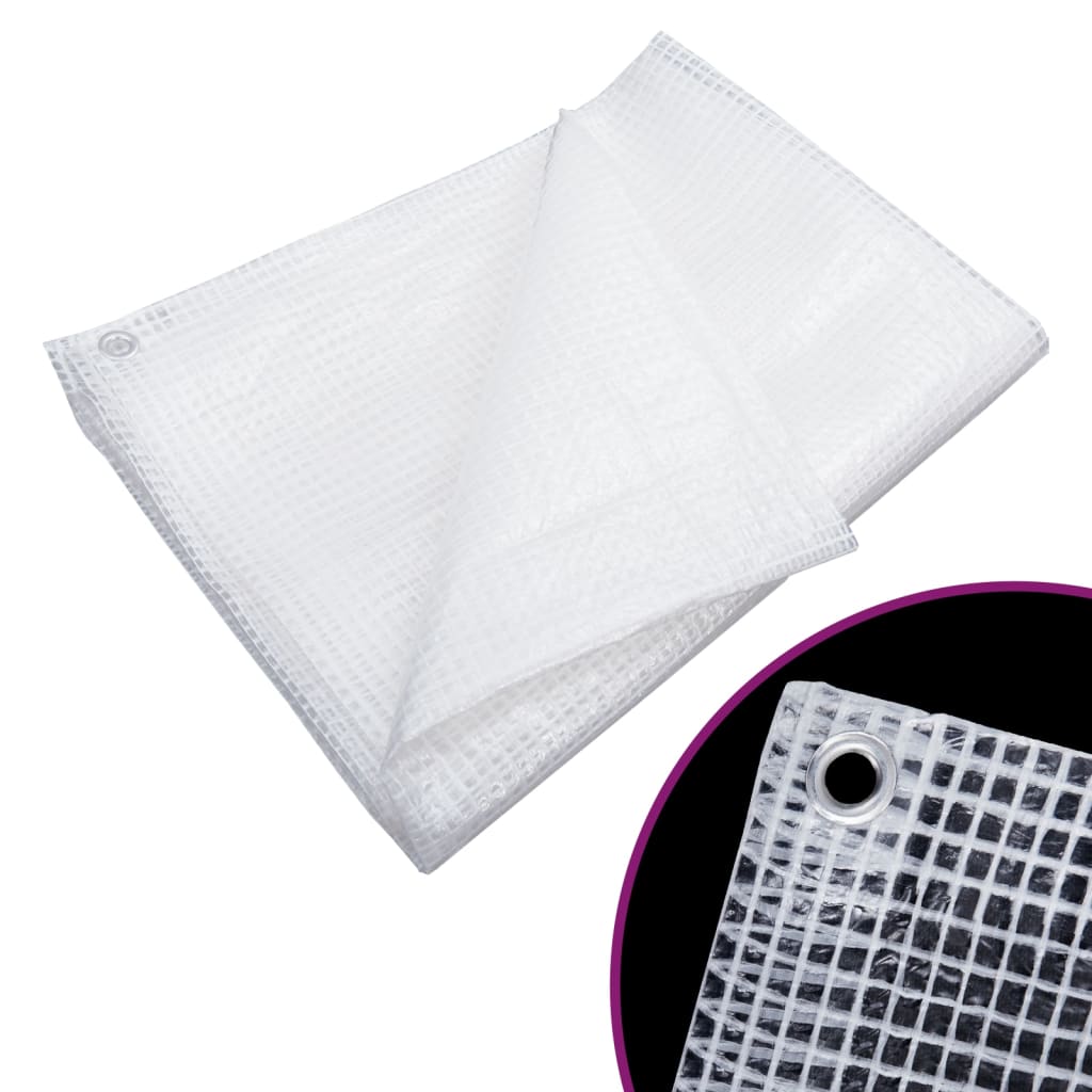 E-shop vidaXL Celta Leno 140 g/m² 6x10 m biela
