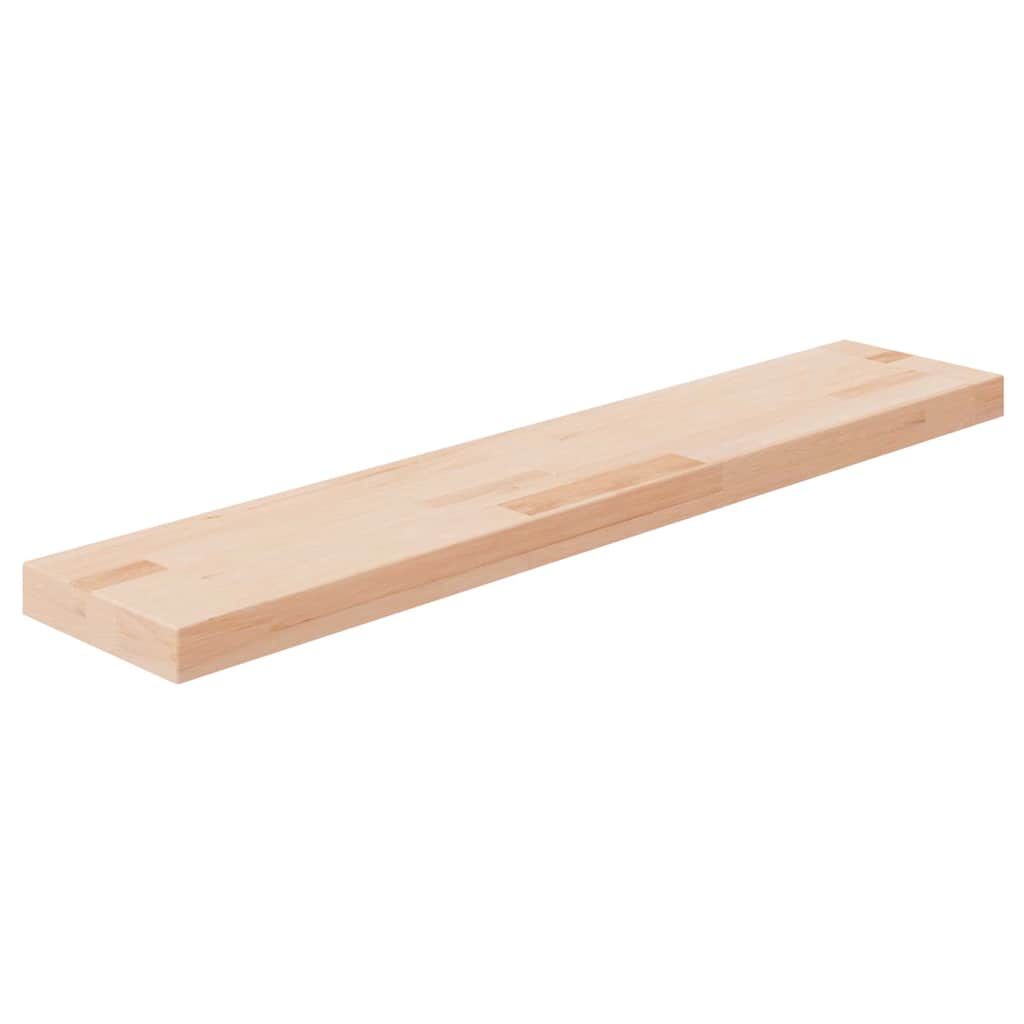 E-shop vidaXL Polica 100x20x4 cm neošetrený dubový masív