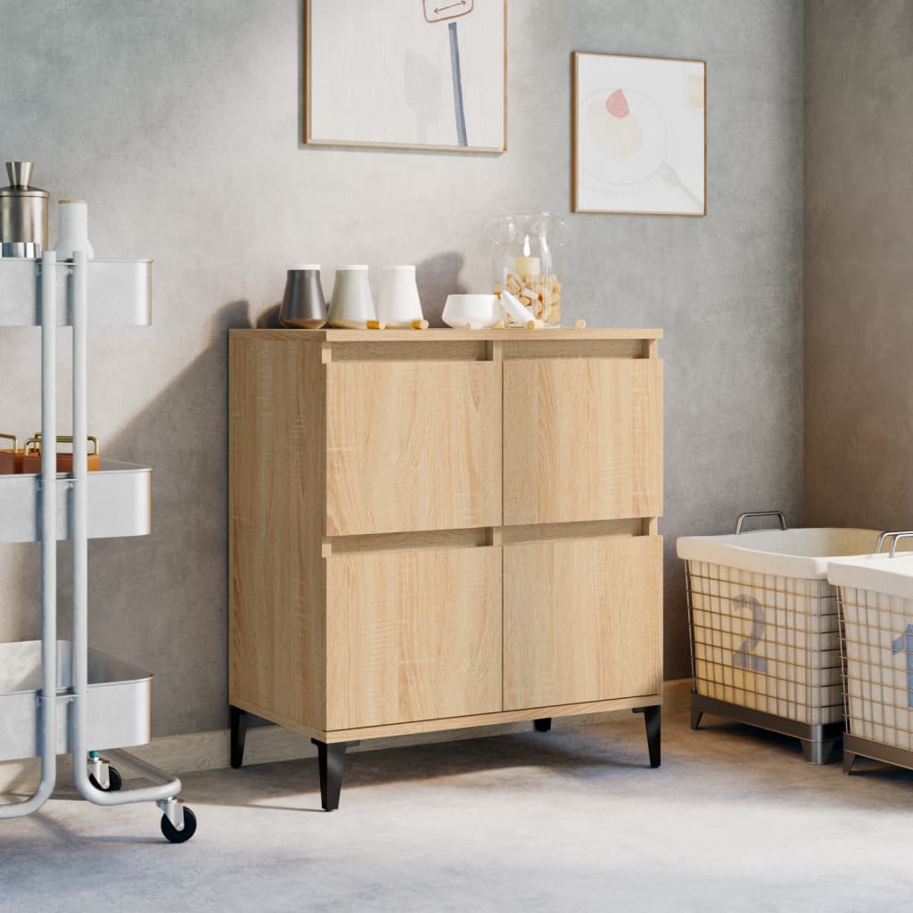 E-shop vidaXL Komoda dub sonoma 60x35x70 cm spracované drevo