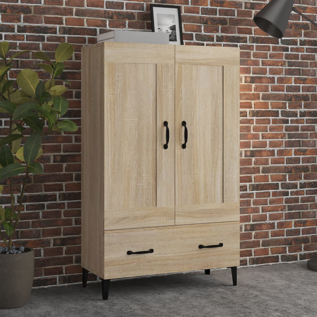 E-shop vidaXL Vysoká skrinka dub sonoma 70x31x115 cm spracované drevo