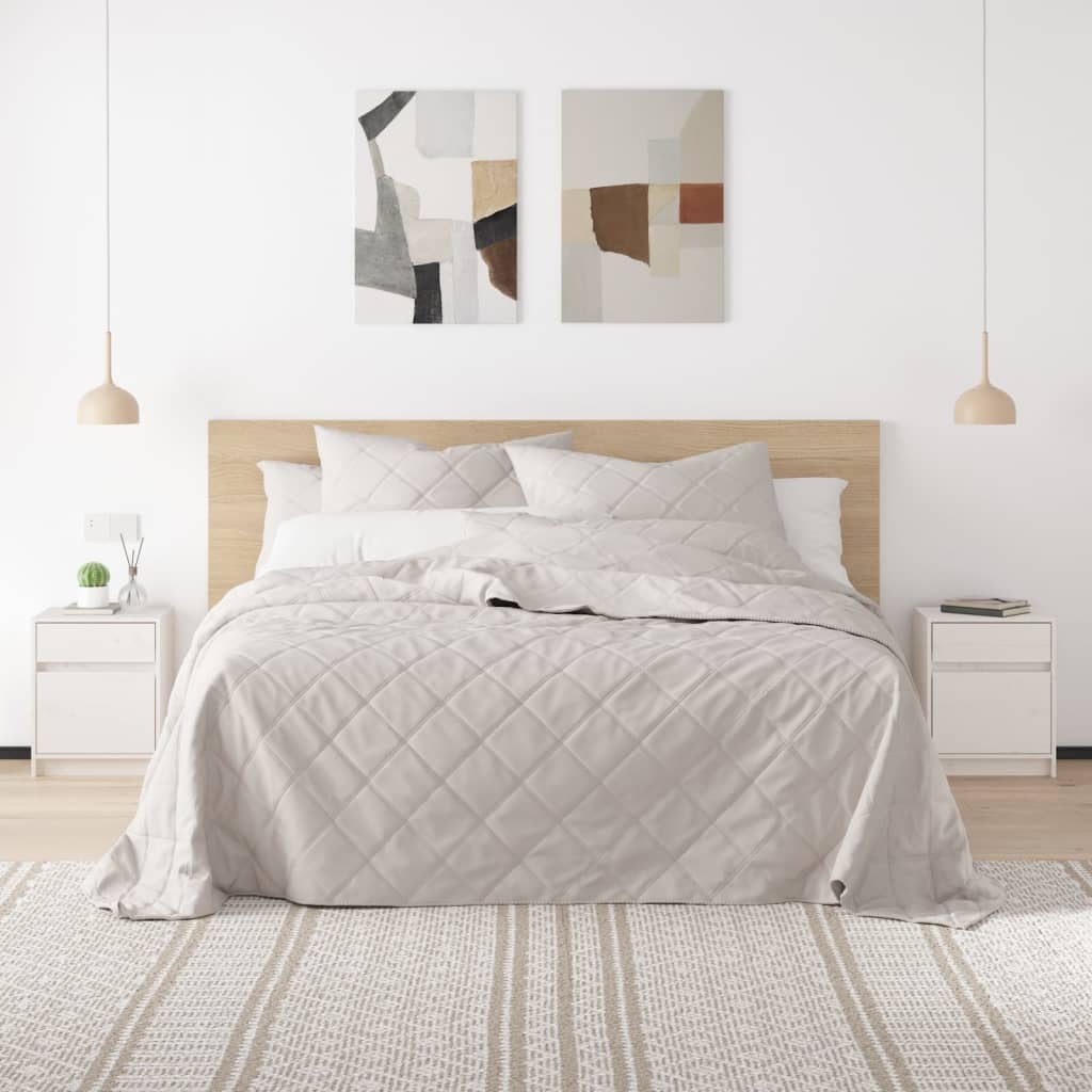 E-shop vidaXL Nočný stolík biely 40x31x50 cm borovicový masív
