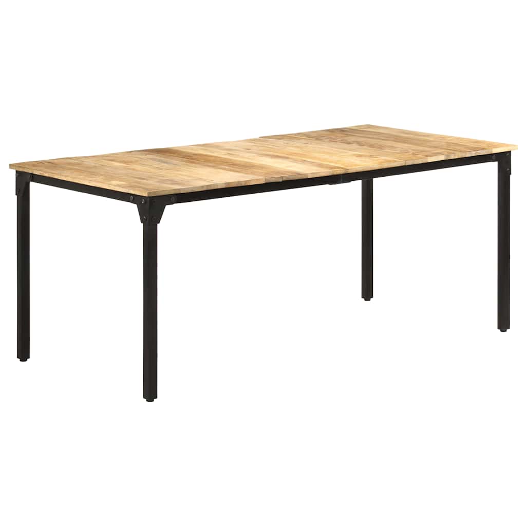 E-shop vidaXL Jedálenský stôl 180x90x76 cm surové mangovníkové drevo