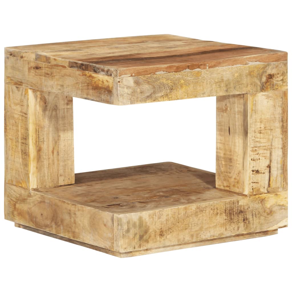 E-shop vidaXL Konferenčný stolík 45x45x40 cm masívne mangovníkové drevo