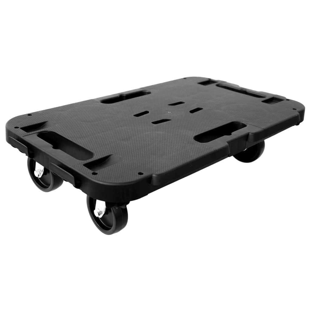 E-shop vidaXL Transportný vozík čierny polypropylén 300 kg