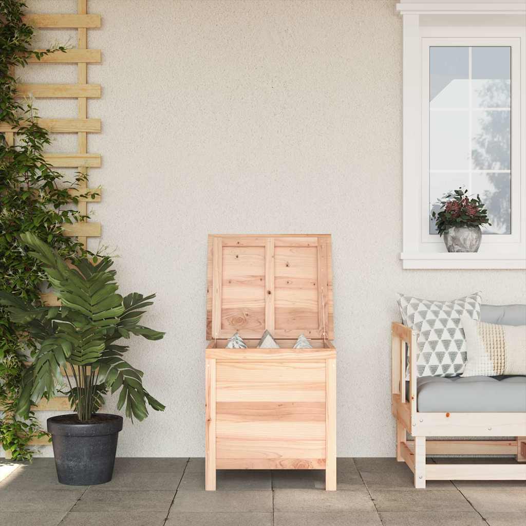 E-shop vidaXL Záhradný úložný box 50x49x56,5 cm jedľové masívne drevo