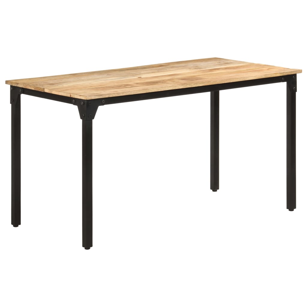 E-shop vidaXL Jedálenský stôl 140x70x76 surové mangové drevo