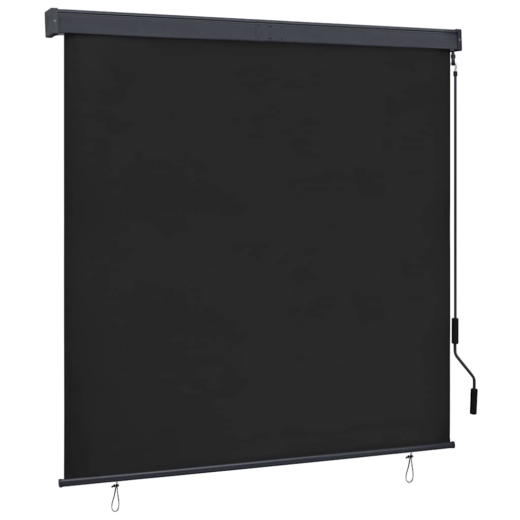 E-shop vidaXL Vonkajšia zatemňovacia roleta 160x250 cm antracitová