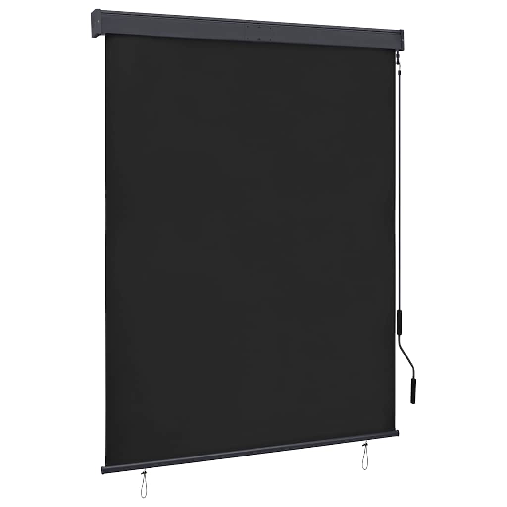 E-shop vidaXL Vonkajšia zatemňovacia roleta 140x250 cm antracitová