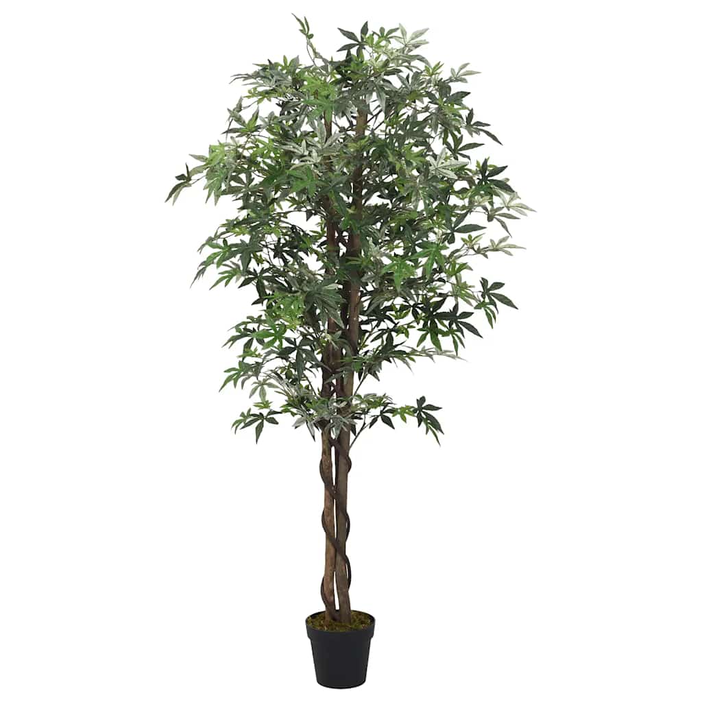E-shop vidaXL Umelý javorový strom 224 listov 80 cm zelený