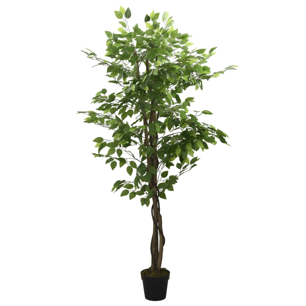 E-shop vidaXL Umelý fikusový strom 1260 listov 200 cm zelený
