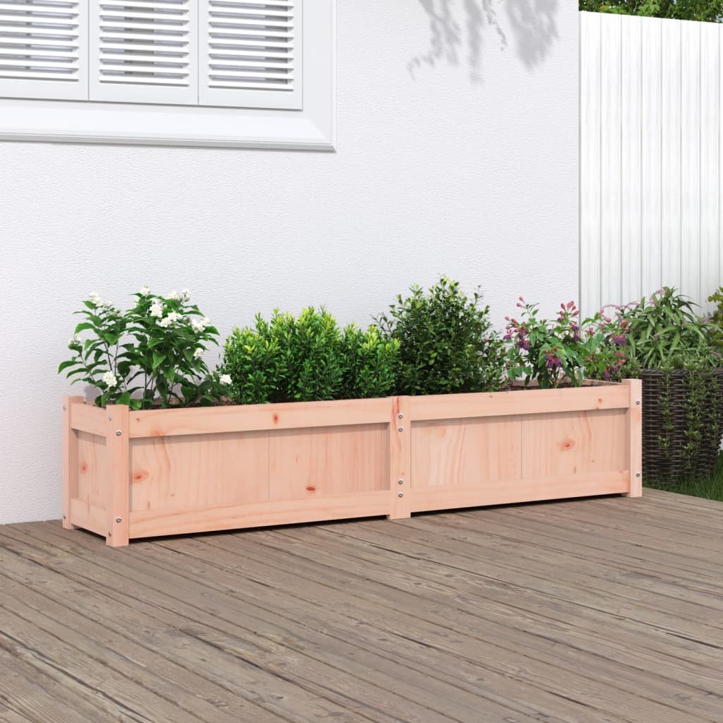 E-shop vidaXL Záhradný kvetináč 150x31x31 cm masívny douglas