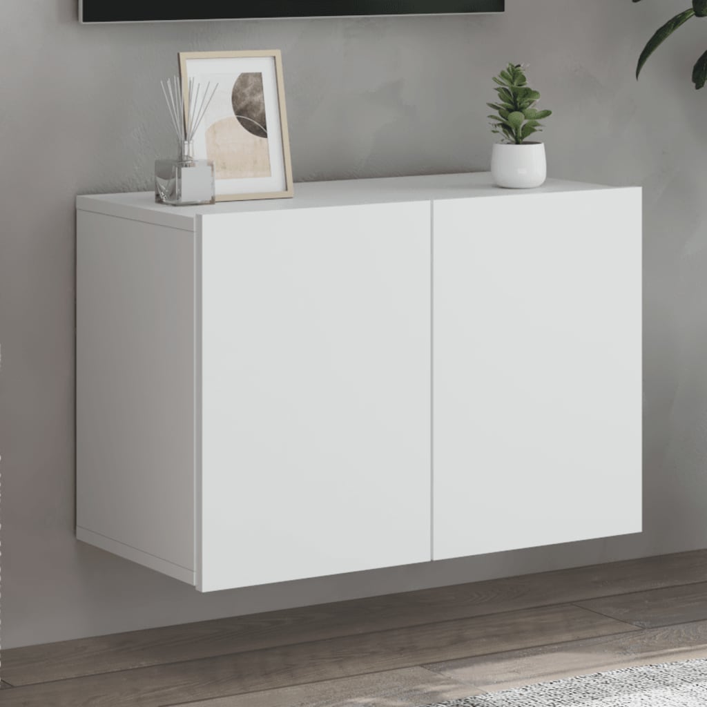E-shop vidaXL TV skrinka nástenná biela 60x30x41 cm