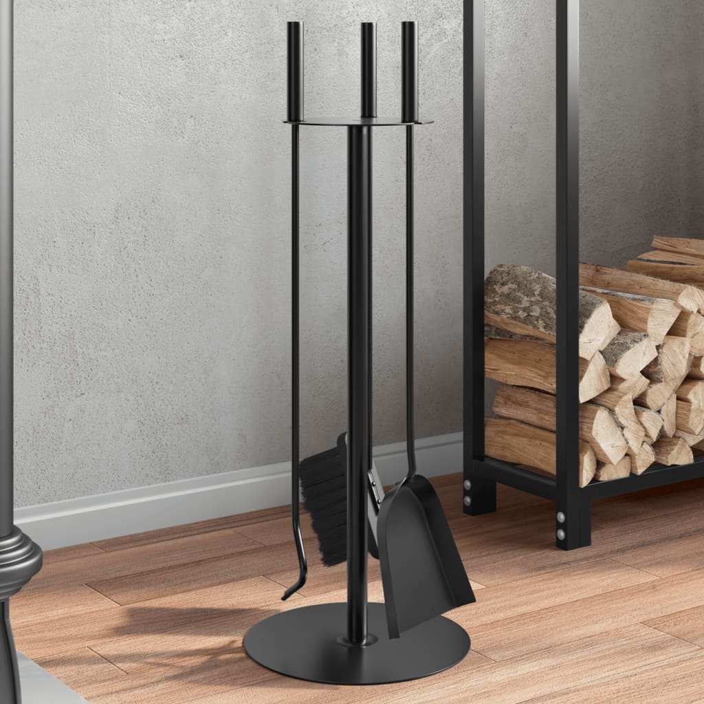 E-shop vidaXL 4-dielna sada náradia do krbu 22 x 59 cm oceľová