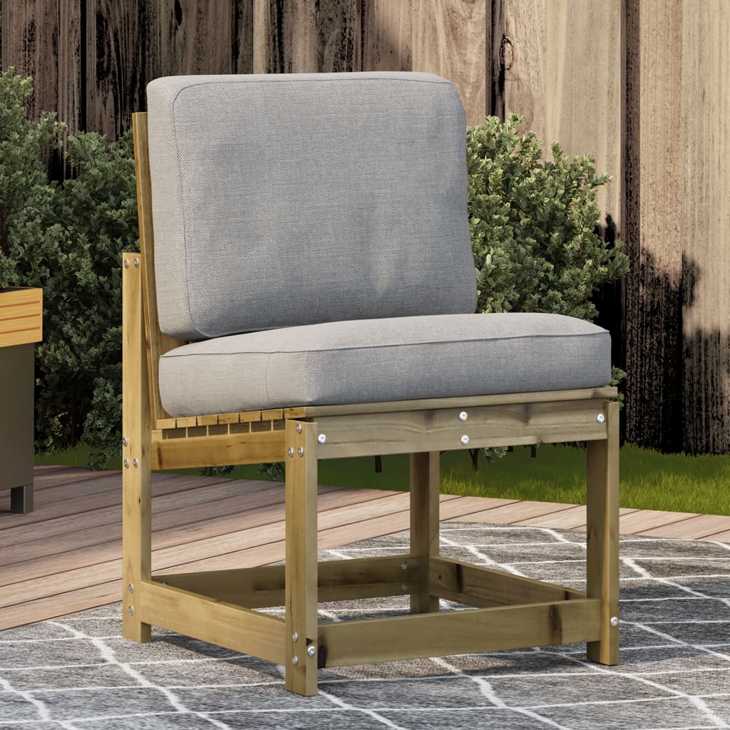 E-shop vidaXL Záhradná stolička 50,5x55x77 cm impregnovaná borovica