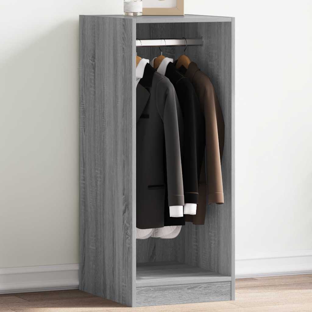 E-shop vidaXL Šatník sivý sonoma 48x41x102 cm kompozitné drevo