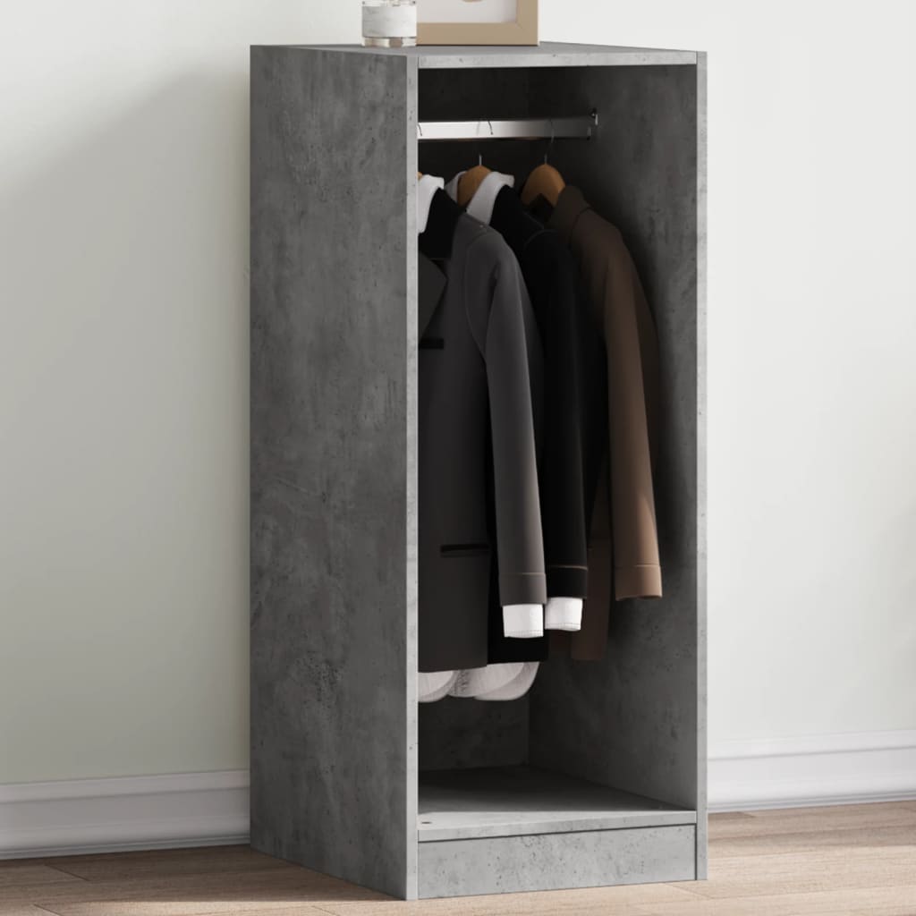 E-shop vidaXL Šatník betónovosivý 48x41x102 cm kompozitné drevo