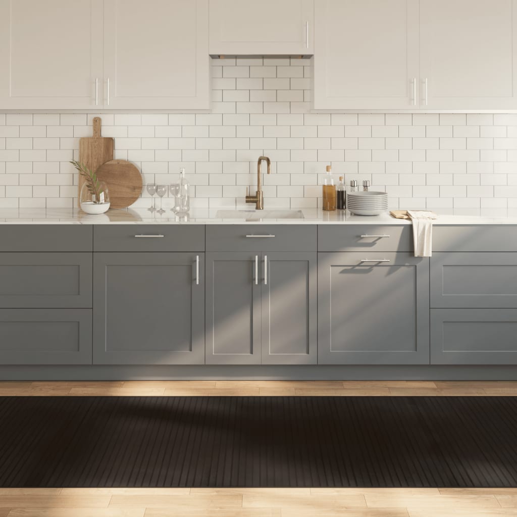 E-shop vidaXL Koberec obdĺžnikový tmavohnedý 100x300 cm bambus