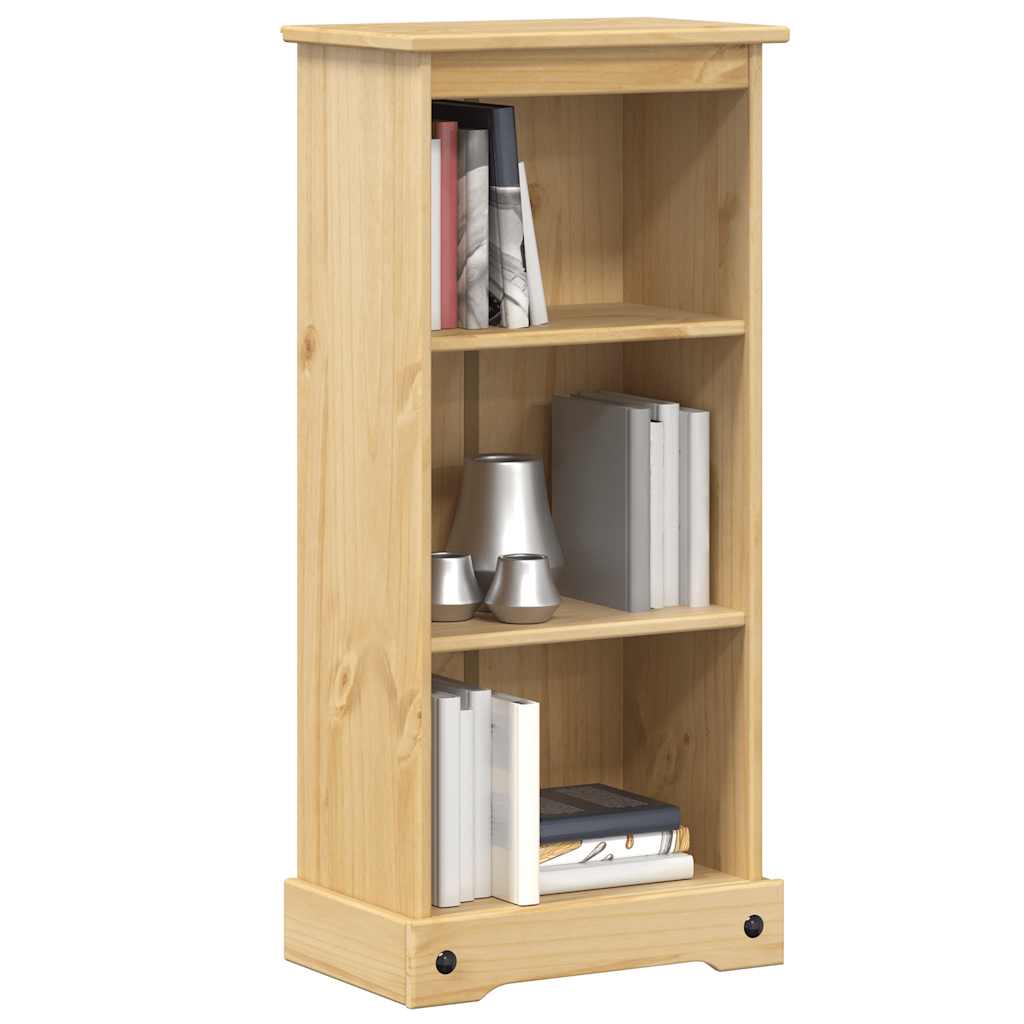 E-shop vidaXL Knižnica Corona 46x29x100 cm borovicový masív