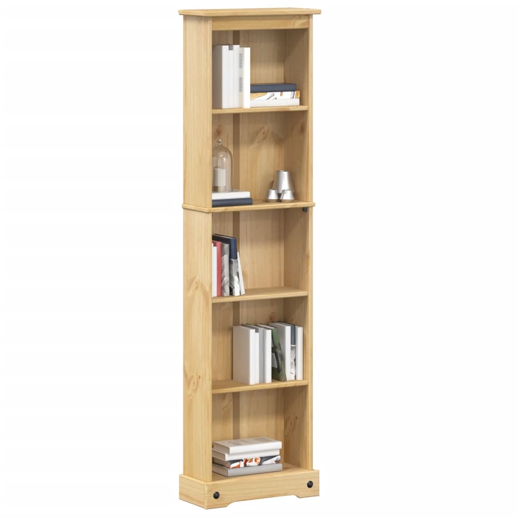 E-shop vidaXL Knižnica Corona 46x20x170 cm borovicový masív