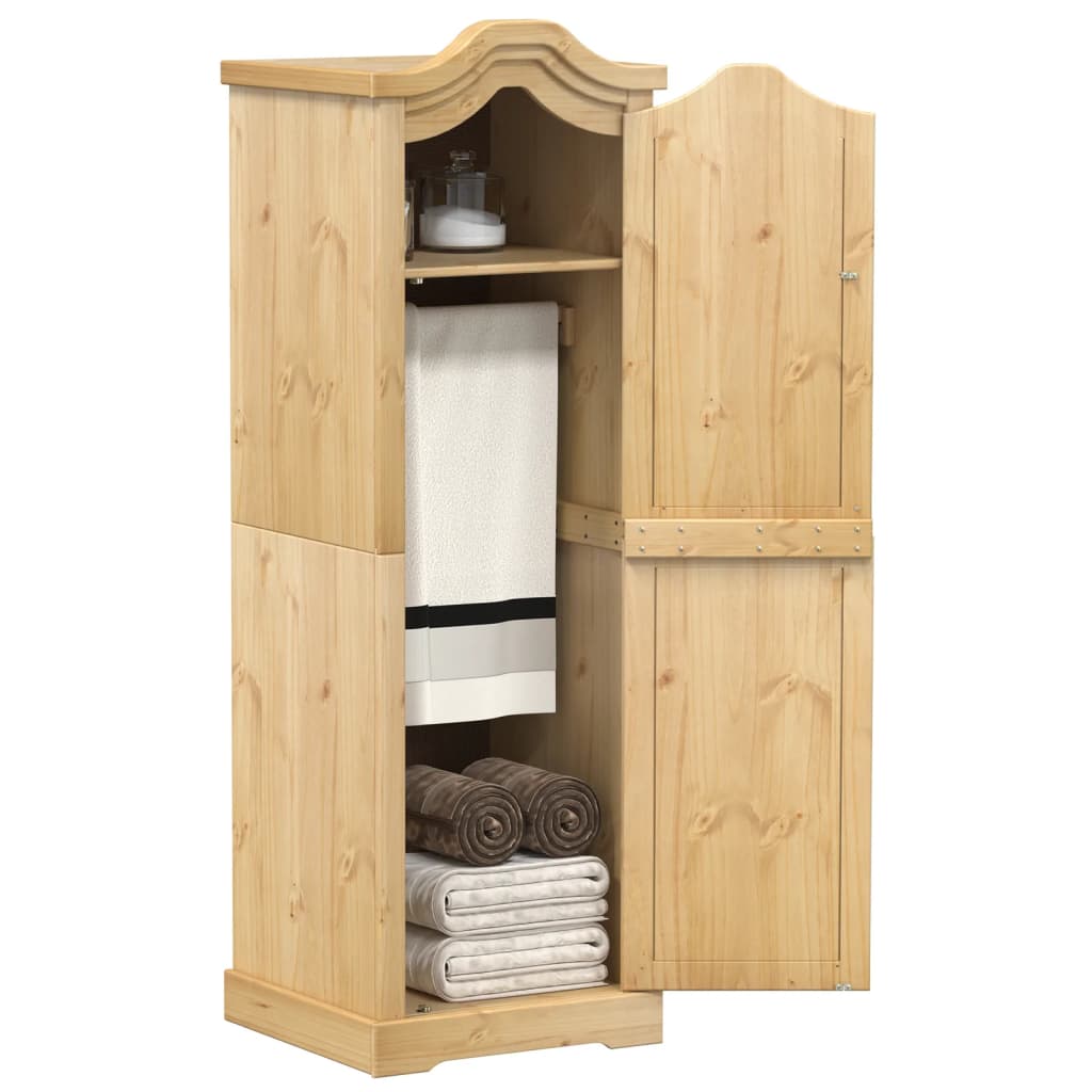 E-shop vidaXL Šatník Corona 55x52x170 cm borovicový masív