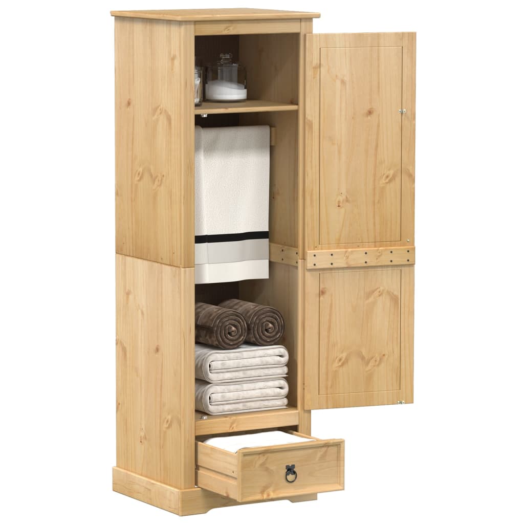 E-shop vidaXL Šatník Corona 55x50x170 cm borovicový masív