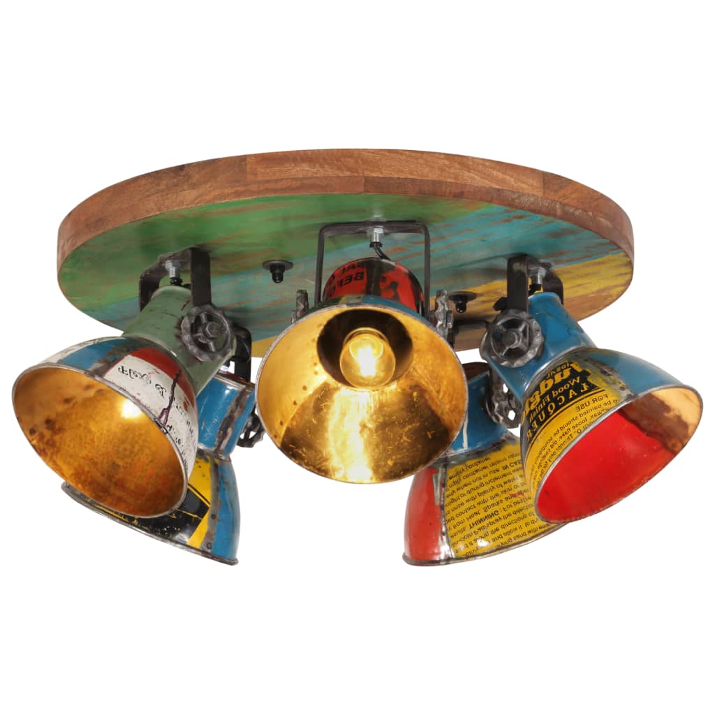 E-shop vidaXL Závesná lampa 25 W viacfarebná 50x50x25 cm E27