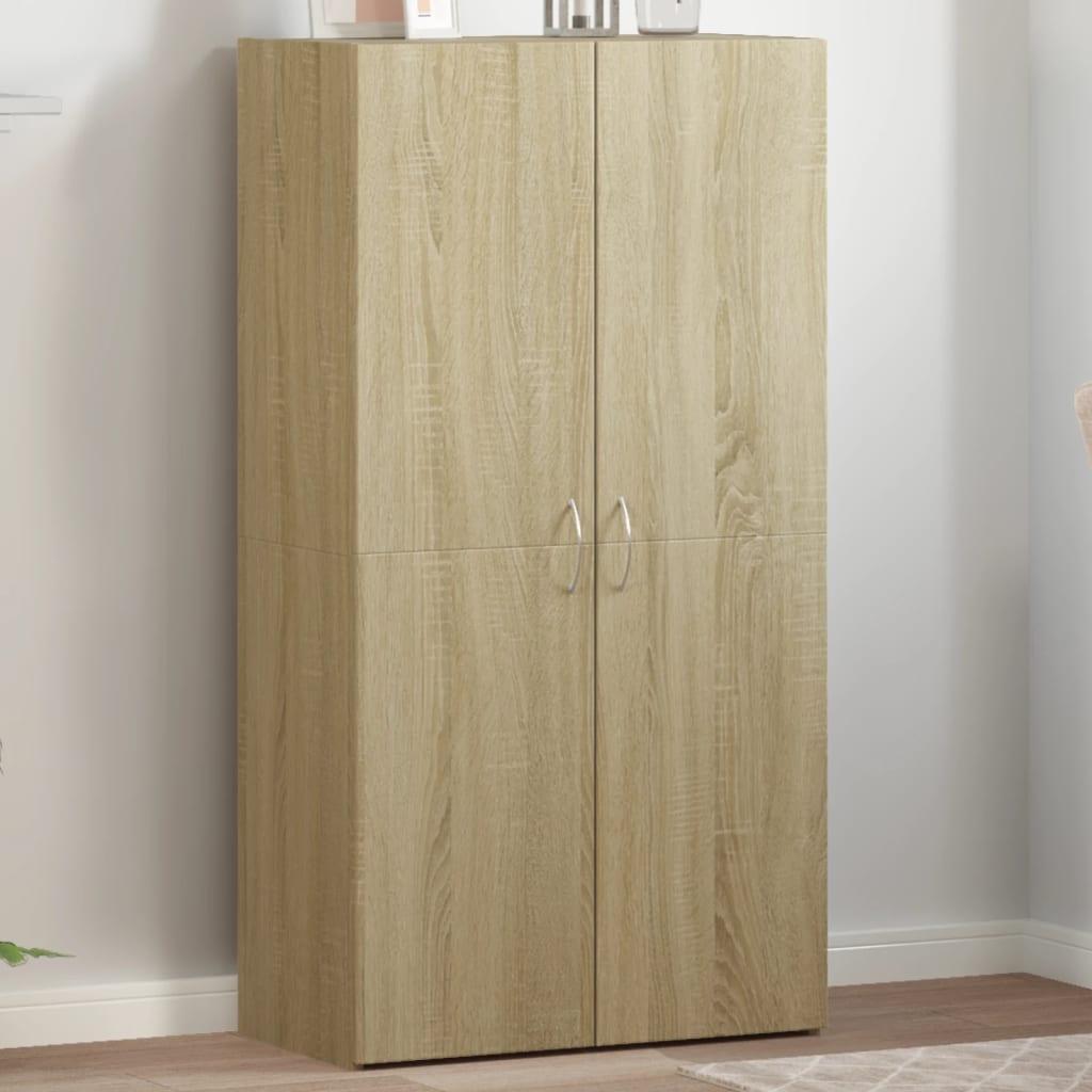 E-shop vidaXL Kartotéka dub sonoma 60x32x115 cm kompozitné drevo