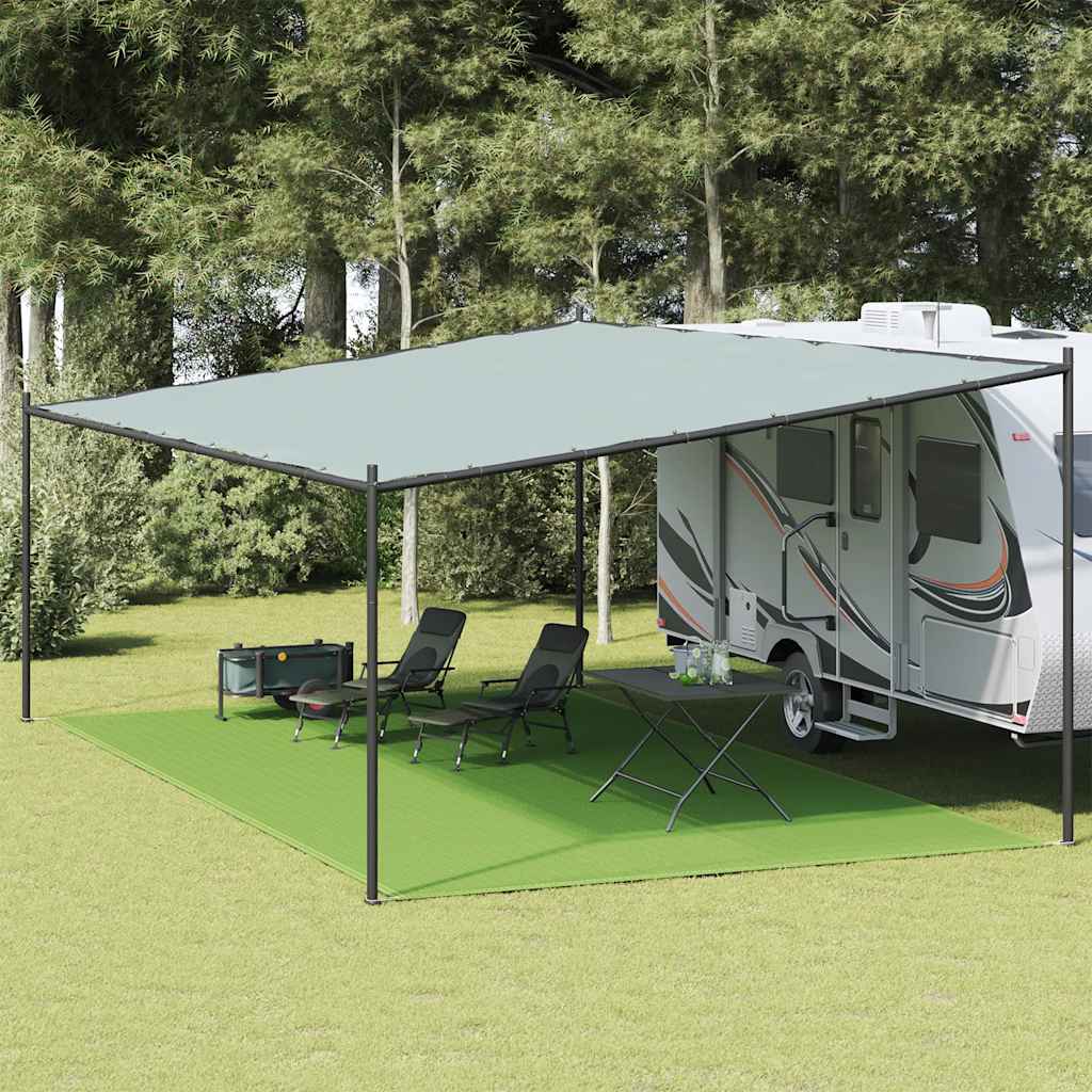 E-shop vidaXL Koberec do stanu bledozelený 400x700 cm HDPE