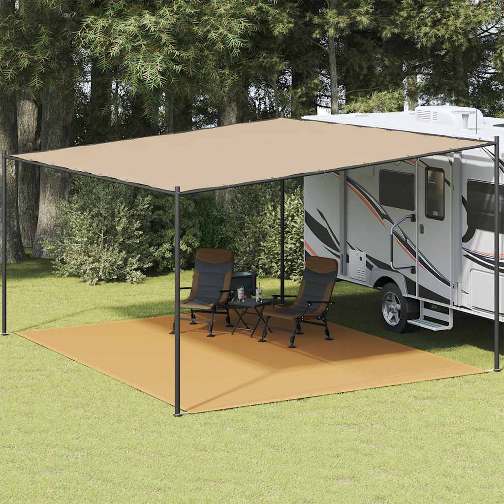 E-shop vidaXL Koberec do stanu pieskový 400x500 cm HDPE