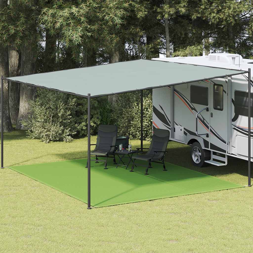 E-shop vidaXL Koberec do stanu bledozelený 400x500 cm HDPE