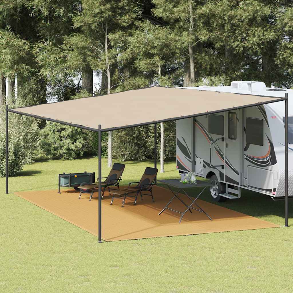 E-shop vidaXL Koberec do stanu pieskový 400x700 cm HDPE