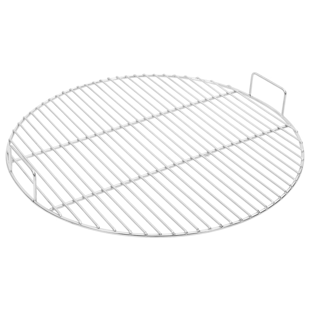 E-shop vidaXL Grilovací rošt s rukoväťami okrúhly Ø54 cm 304 nerezová oceľ