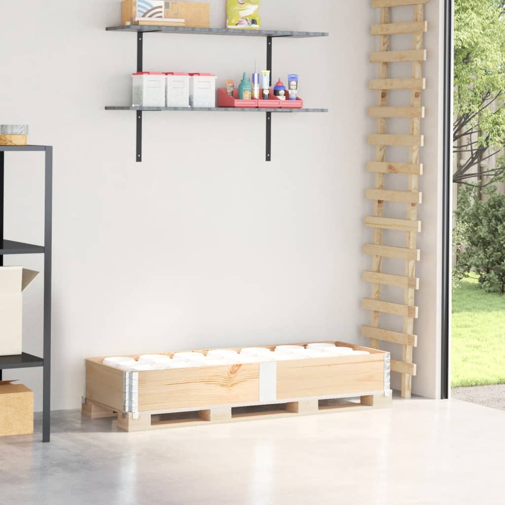 E-shop vidaXL Paletová ohrádka 150x50 cm borovicový masív