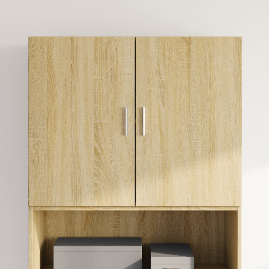 E-shop vidaXL Nástenná skrinka dub sonoma 80x42,5x64 cm kompozitné drevo