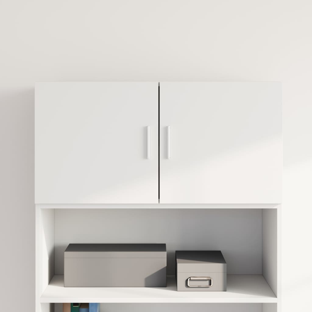 E-shop vidaXL Nástenná skrinka biela 80x42,5x40 cm kompozitné drevo